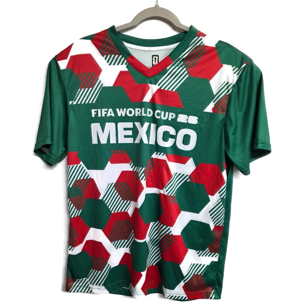 Mexico FIFA World Cup 26 Jersey Mens Medium Green Soccer Official Licensed